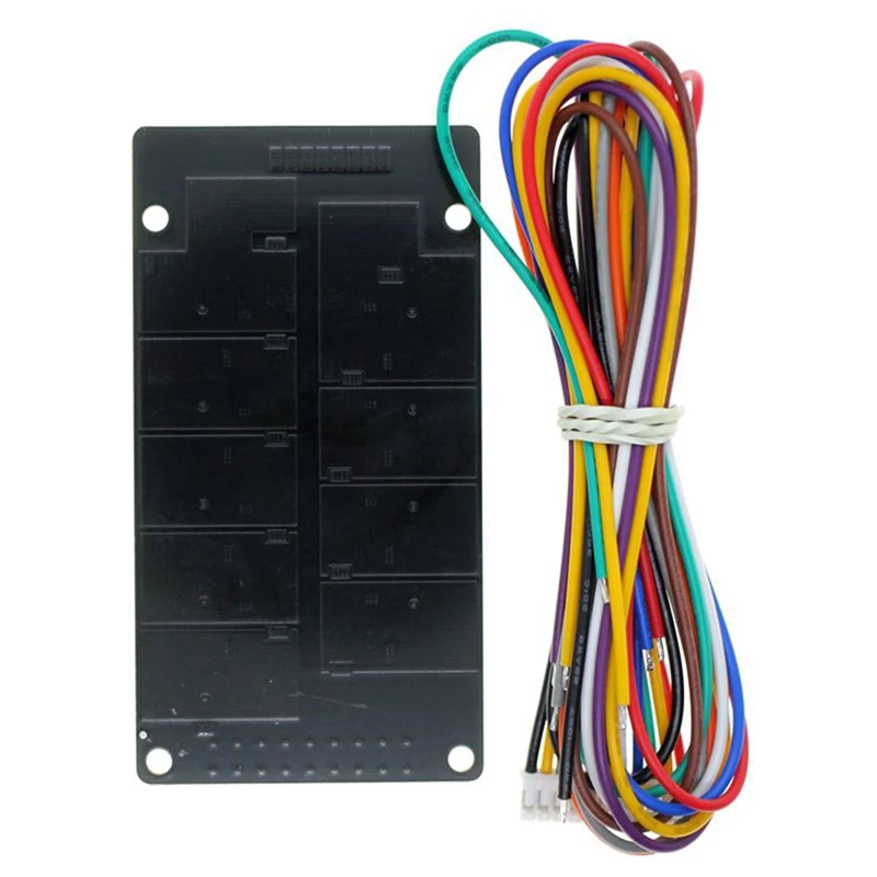 Equilibrador activo de batería de litio, placa de conversión de energía de transferencia de energía con Cable de Terminal, 1,2 a, 10S, 1 Juego