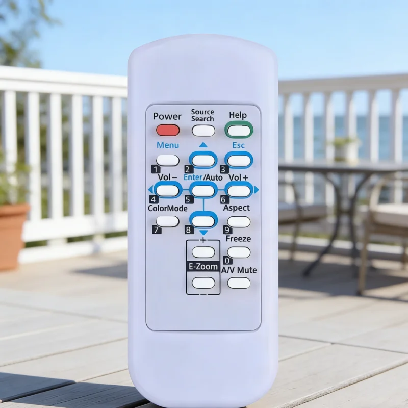 

Epson Projector Remote Control Replacement IR Controller Compatible with 145664100 83C 83V 822P New Applicable to Models