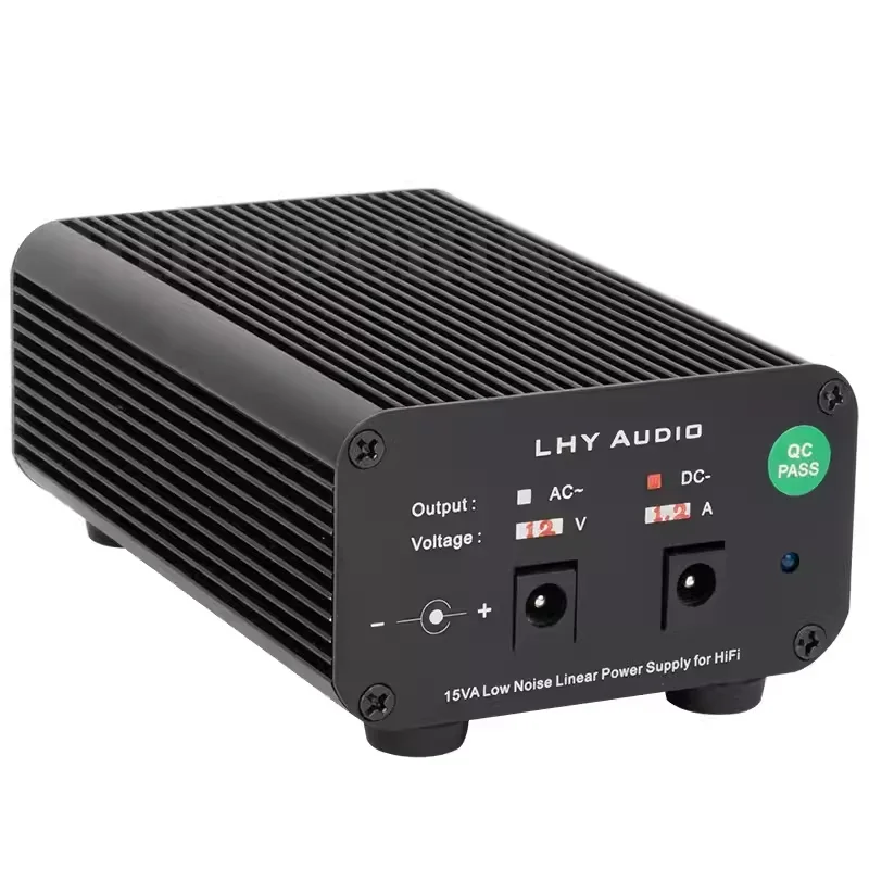 LHY-038 15W DC Linear Stabilized Power Supply Dual DC Output 5V-18V Optional Voltage Set Top Box Router Fiber Optic