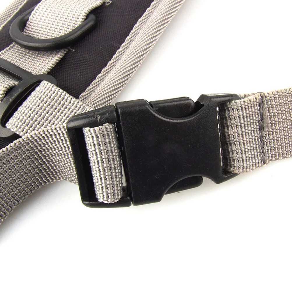 

Shoulder Pad Cushion For Dry Bag Pouch Black Wide Padded Non-Slip Absorb Damping Adjustable Strap For Kayaking Camping