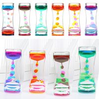 Dynamic Oil Drop Home Decor Crafts Hourglasses Liquid Timer Ornaments Oil Leak Hourglass