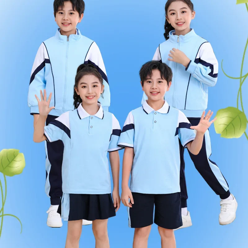 

Primary secondary school uniforms suits Children's class uniforms Junior high school jackets Youth Kindergarten uniforms