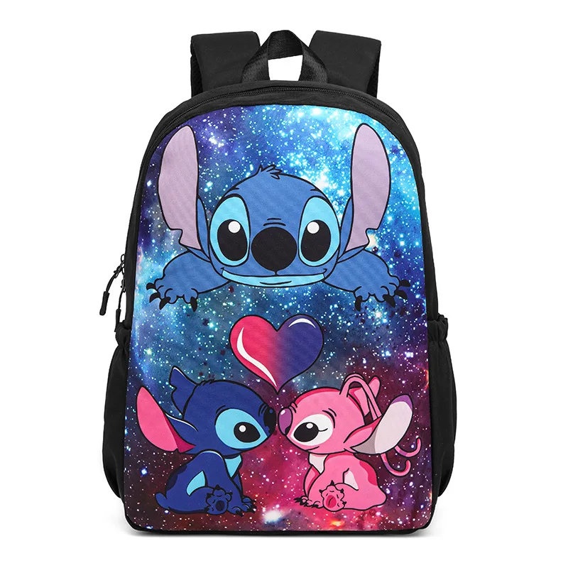 Cute Lilo Stitch Backpack for Girl Boy Student Teenager Children Rucksack Kids Birthday Gift Women Casual School Bag 3Pcs/set