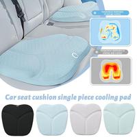Universal Car Seat Cushion Summer Ice Silk Cooling Pad Ventilation Gel Seat Cushion Car Interior Decoration Automobile Supplies
