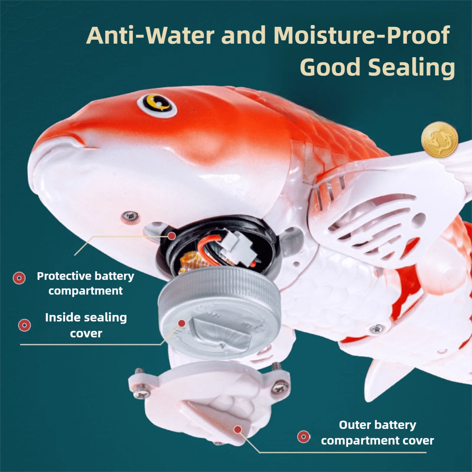 لعبة الأسماك الذكية Rc التي يتم التحكم فيها عن بعد، سفينة الغواصة، الروبوتات، ألعاب كهربائية للأطفال والأولاد والأطفال