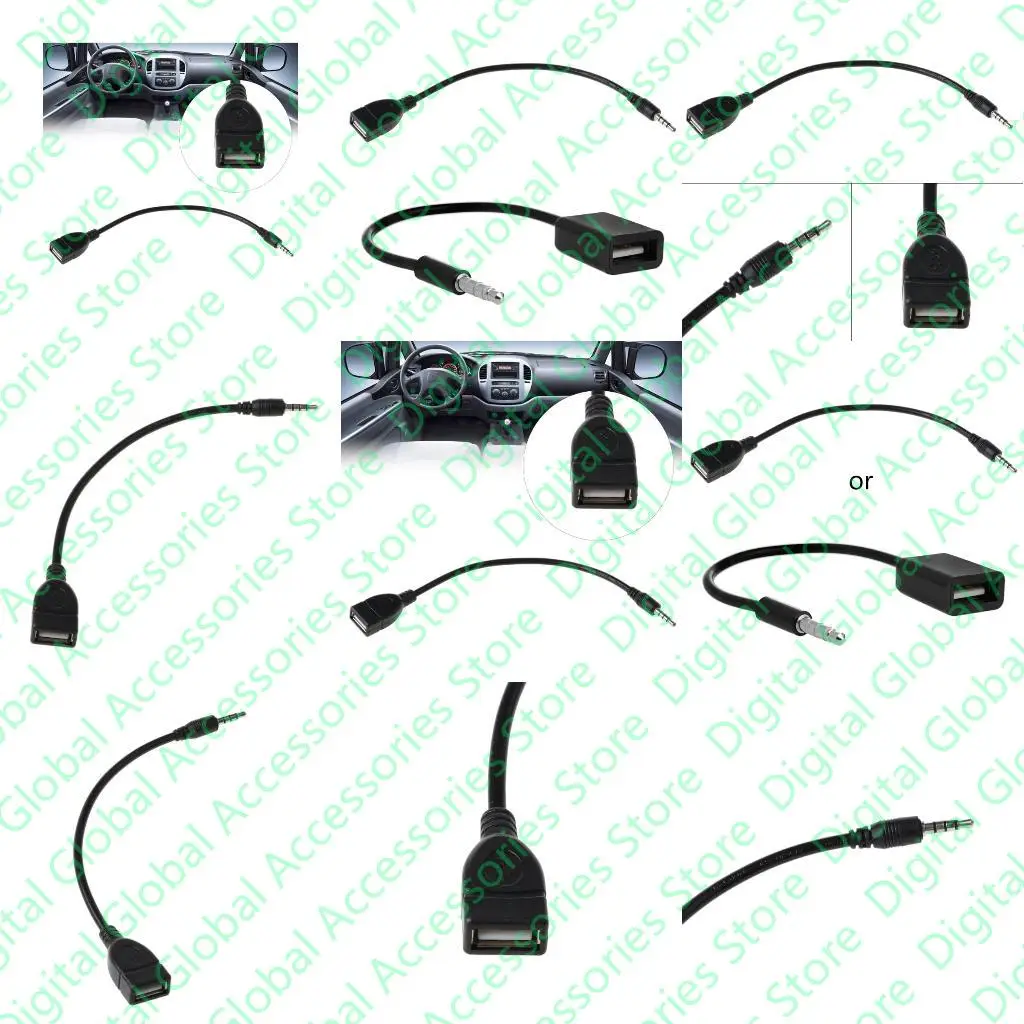 Портативный-35-мм-в-usb-конвертер-cable-Подключите-к-интерфейсу-aux-автомобиля-и-u-диска