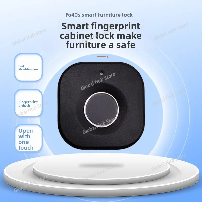 

Smart Drawer Fingerprint Lock Home Locker Wardrobe Lock Anti-theft Electronic Office File Cabinet Changing Cabinet Lock