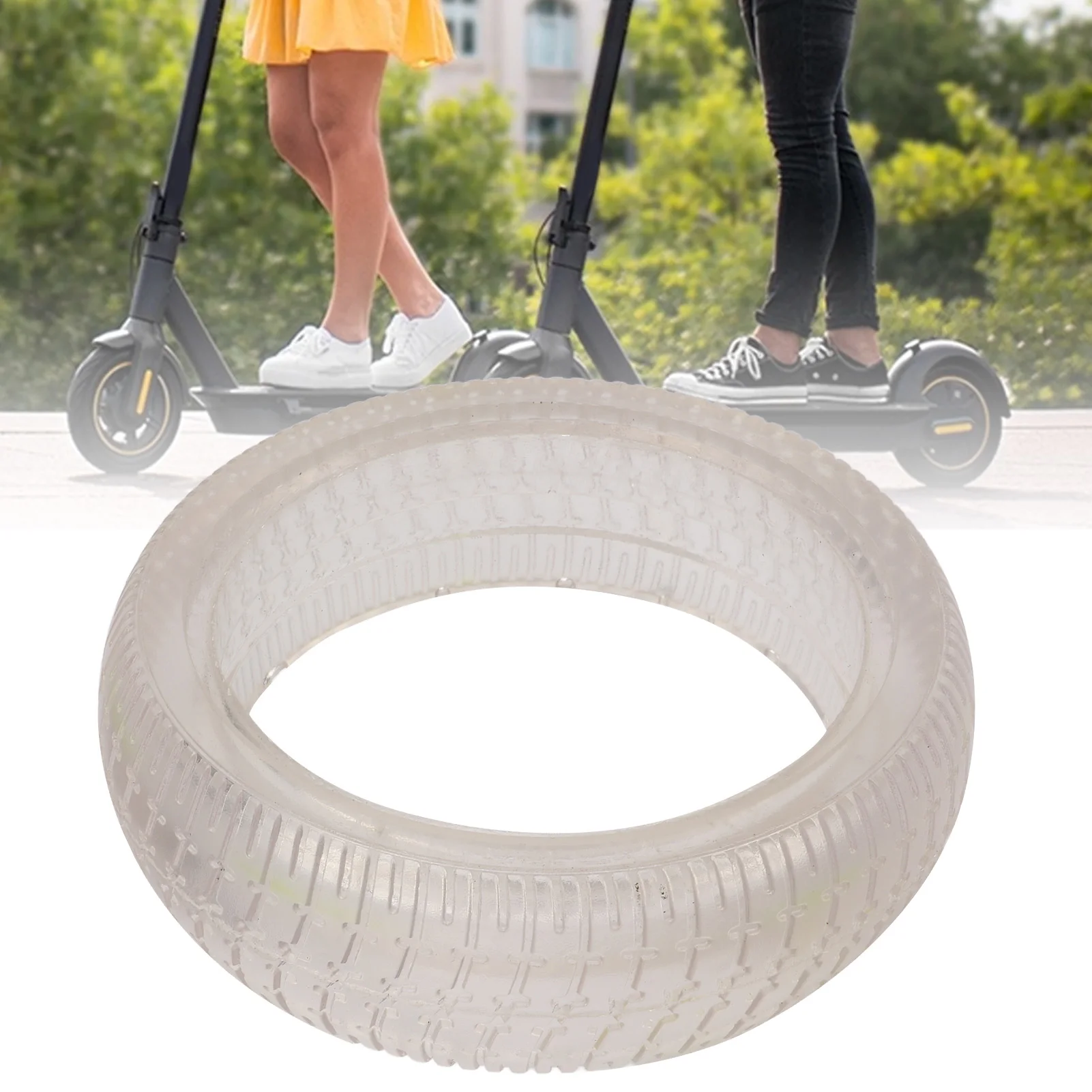 

6.5inch Tire Rubber Electric Scooter Wheels Replacement for Balance Car Electric Skateboard Rubber Tire Wheels