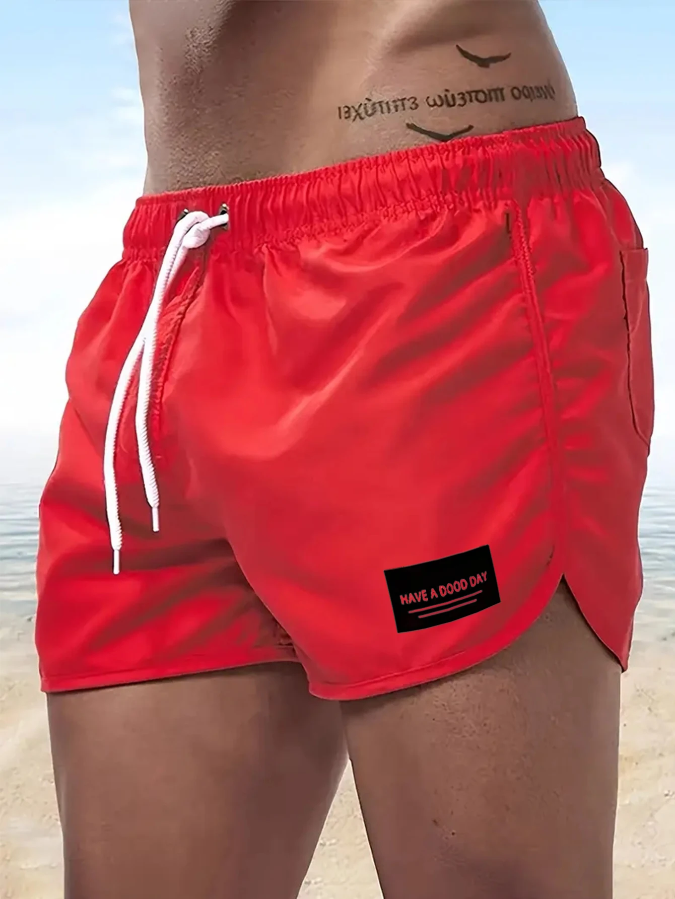 

New Men's Swimsuit Sexy Swimsuit Shorts Men's Triangle Shorts Beach Shorts Sports Set Surfboard Shorts