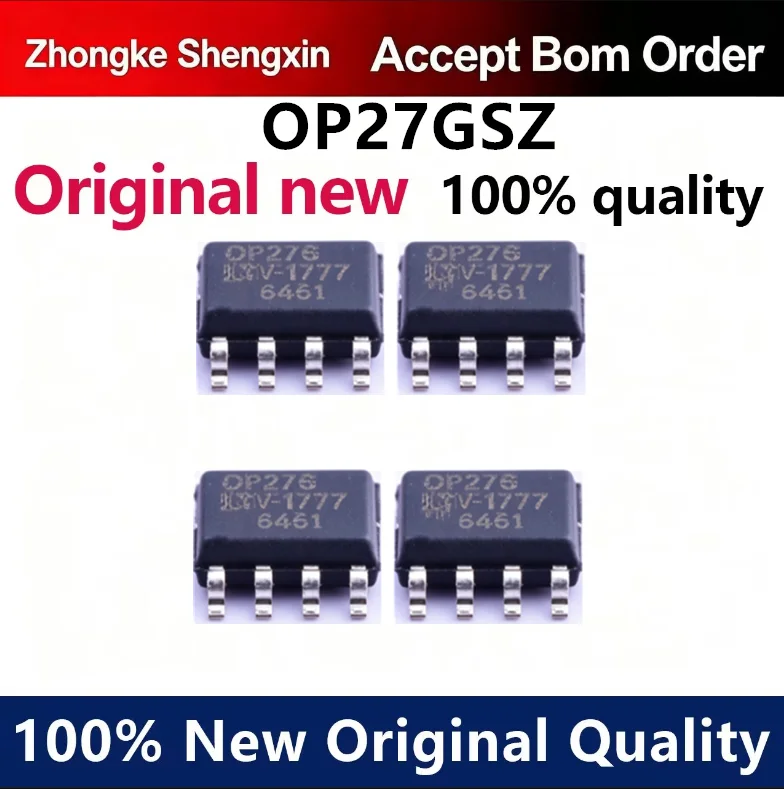 （5pcs-10pcs）Brand new original imported OP27GSZ OP27G patch SOP-8 precision amplifier chip