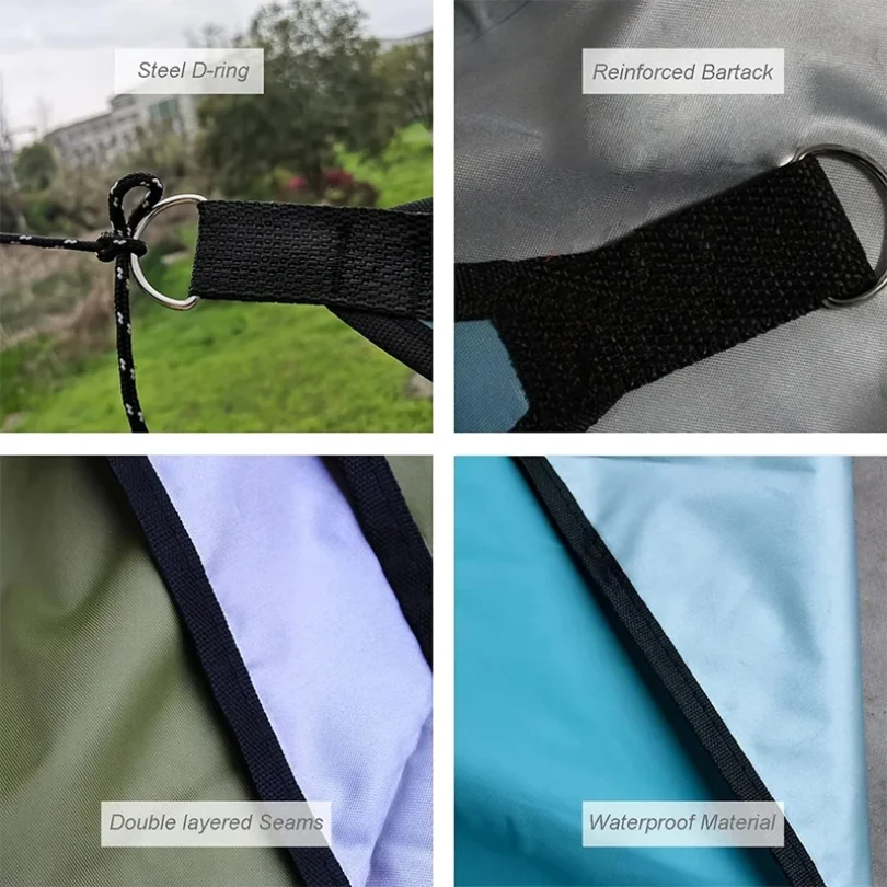 Waterproof Triangle Shade Sail 6