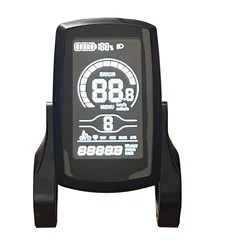 Display Ebike Accessori bici Pannello di controllo velocità 36V 48V Strumento bici elettrica Controller bici elettrica per MTB Yolin YL80C metro