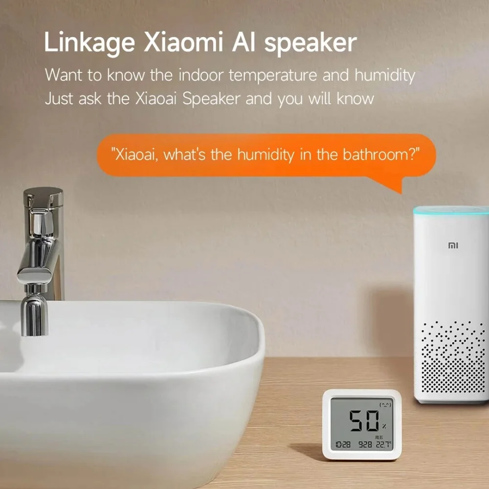 XIAOMI Mijia Smart Bluetooth Thermometer 3 LCD Wireless Electric Digital Hygrometer Temperature and Humidity 3