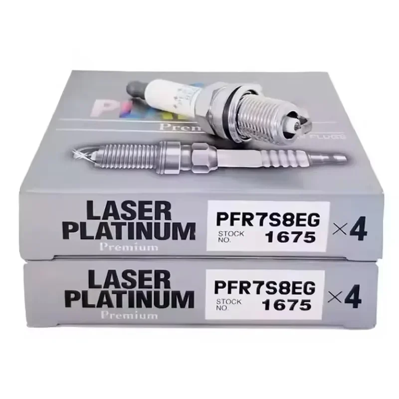 

4pcs PFR7S8EG 1675 Dual Platinum Spark Plug For VW Golf Eos Jetta Audi A3 A4 A5 A6 Q5 R8 S5 TT Passat Tiguan 1.8/2.0T
