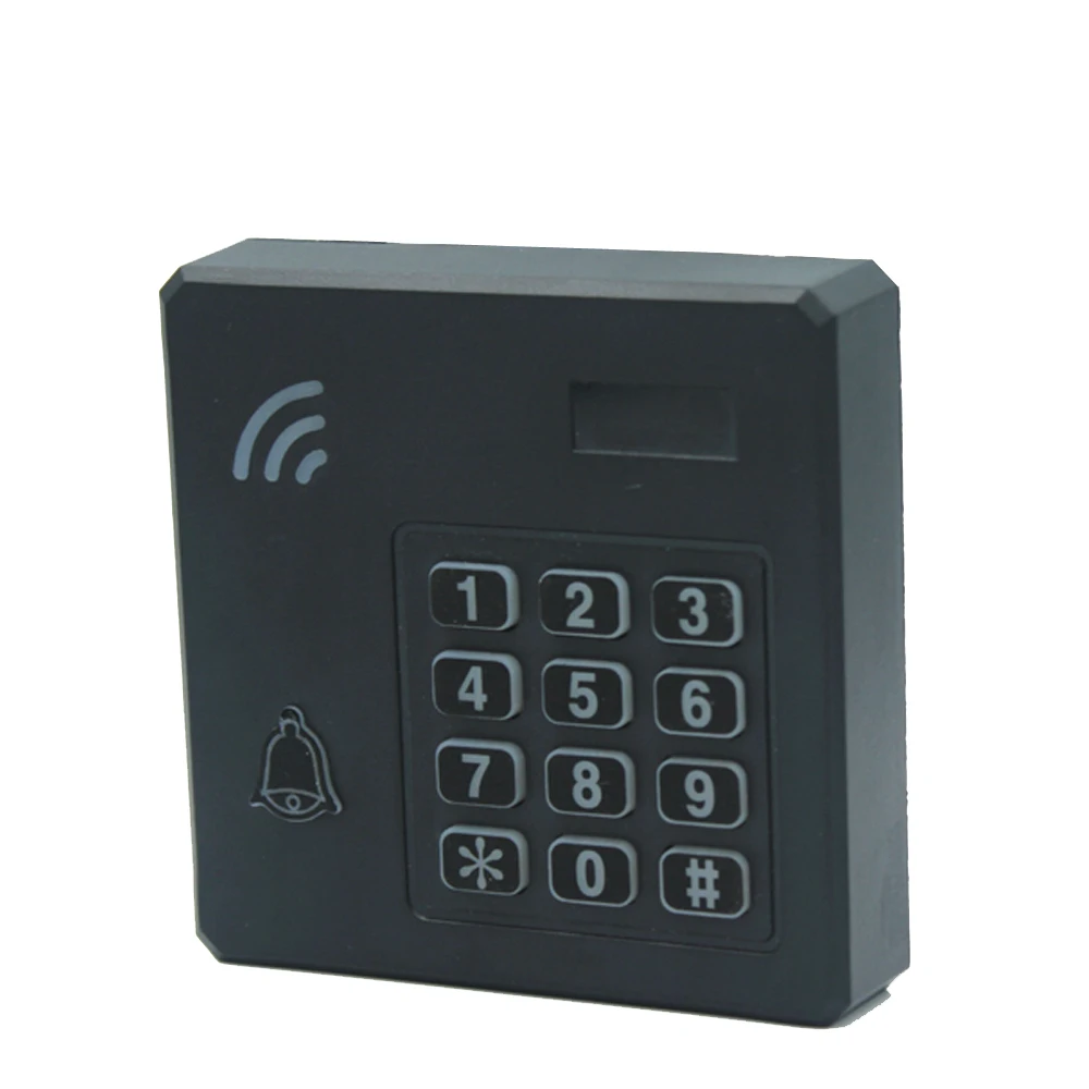 Waterproof RFID 125Khz/13.56Mhz ID IC Access Control Reader Entry Access Control Keyboard Wiegand 26 34 Output Reader
