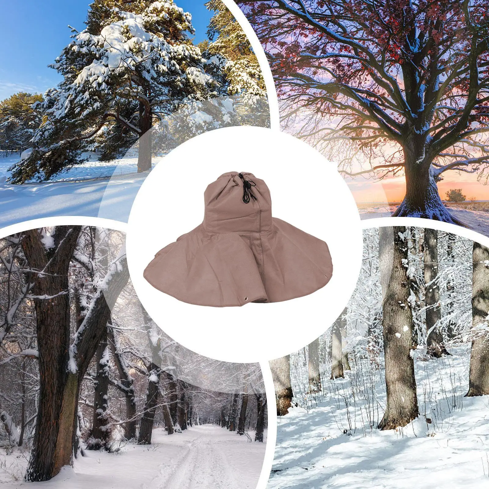 Plant Covers Freeze Protection With Ground Nails Cold Protection Outdoor Palm Tree Frost Cold Weather Shield For Flower Beds