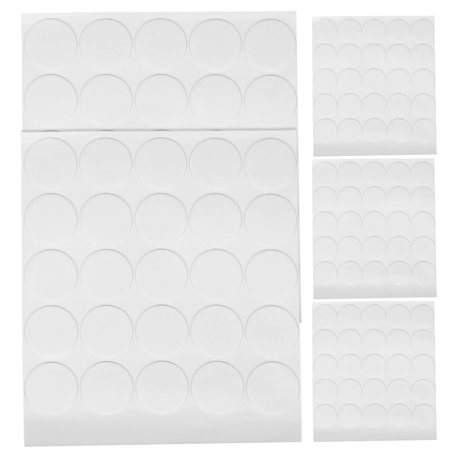 

Double Sided Adhesive Dots 5 Sheets Strong Sticky Fixers for Home Office Balloons Scrapbooks Posters Decor Adhesive Dots
