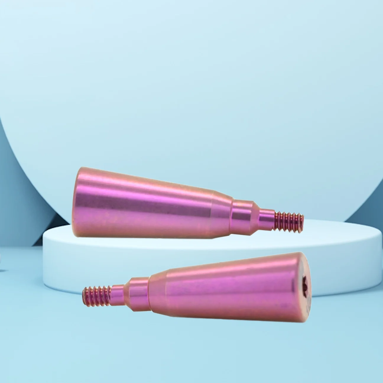 ITI Implant System Compatible Titanium Healing Abutment (6PCS Pack) – Dental Lab Restoration Component