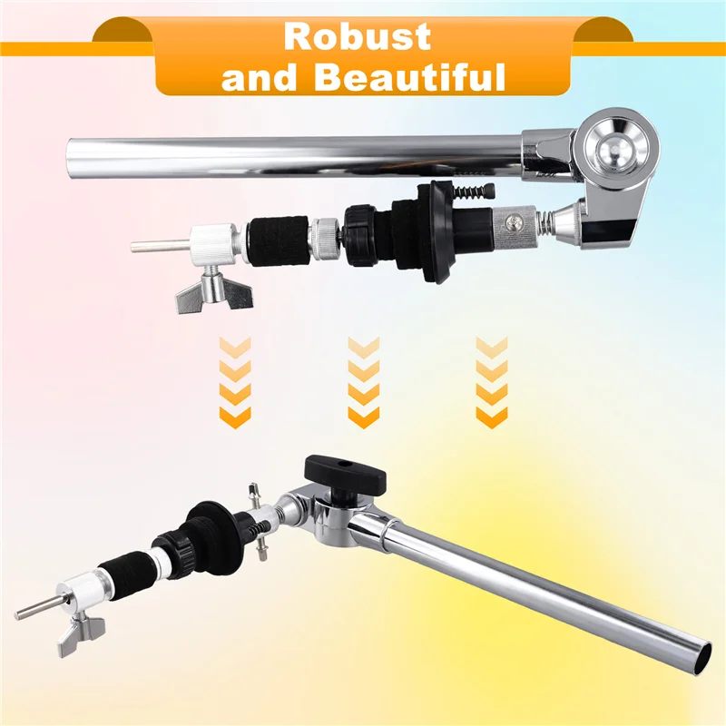 

ATSQ-Cymbal Holder Foldable Stretchable Leg Jazz Drum Supplies Drum Hardware Professional Drum Parts Mount Holder
