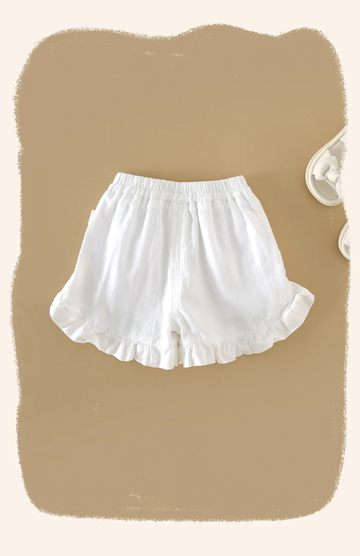 Summer New Baby A Grade Girls Pants Embroidered Baby Girl Lace Shorts Thin Knee Length Shorts