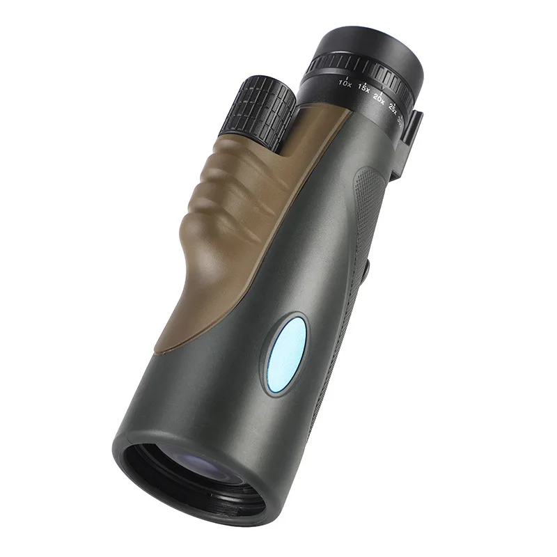 Astromania 10-30X50 Monocular Telescope Waterproof Handheld Monoscope for Camping Travelling Wildlife Scenery