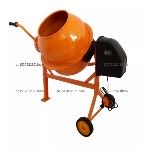 63L Concrete Mixer Multifunctional Electric Vertical Blender Household Feed Construction Cement Mortar Industry Mixing Equipment