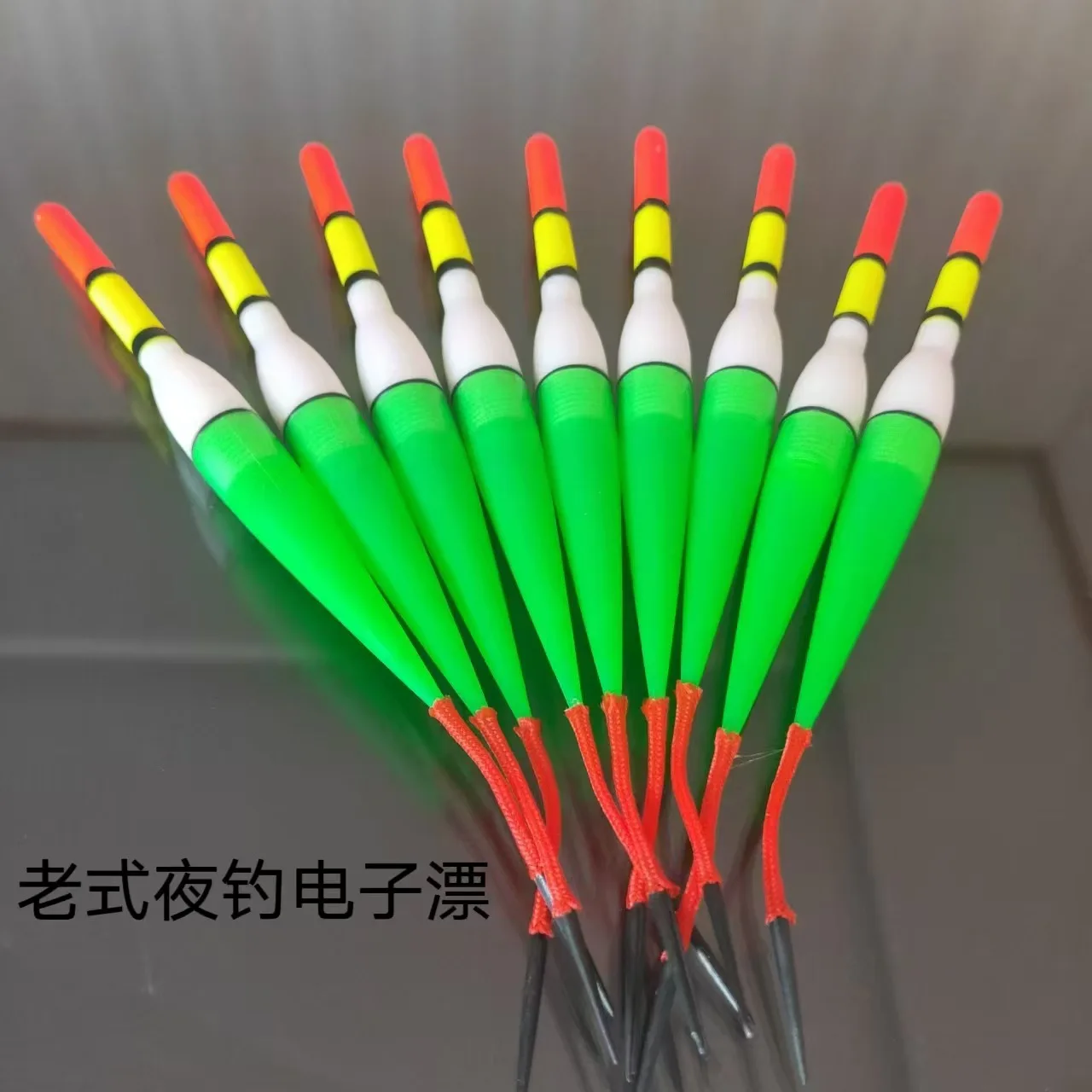 

Casting Sea Night Trout Lightweight Adjustable Sensitive LED Fishing Bass Durable Light Anti-Glare Float Long Quill Stick Carp