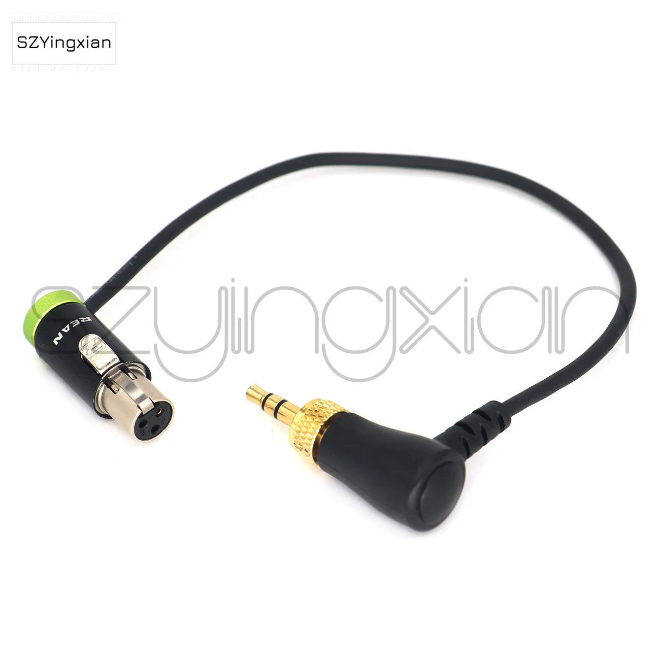 Locking -3.5mm TRS To Low Profile TA3F Mini XLR 3-Pin Female Balanced Output Audio Cable For Sennheiser EK | UWP | Sound Devices