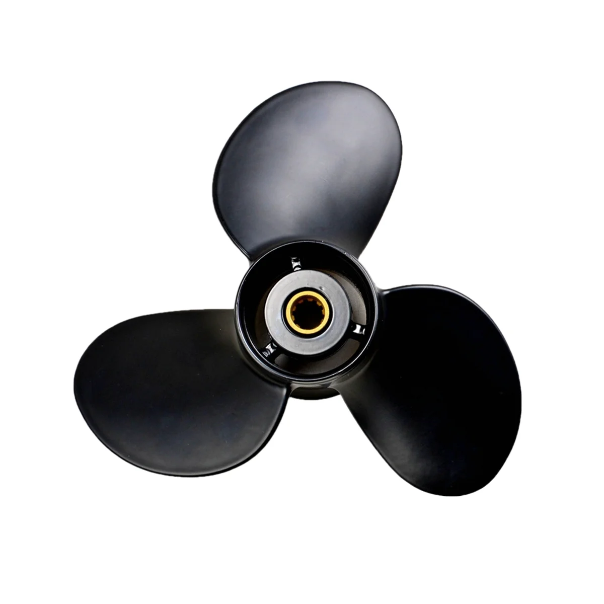 Outboard Propeller 9 1/4X10 58100-93733-019 for Suzuki 8 9.9 15 20 HP Motor, 3 Blade, 10 Spline, Marine