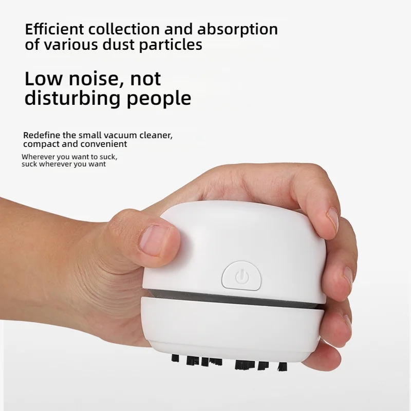 Pencil chip cleaner Mini desktop cleaner Portable rechargeable cleaner, suitable for keyboards, sofas and desktops