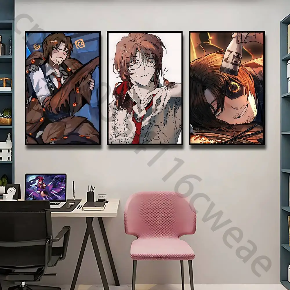 Gregor L-Limbus C-Company Poster Self-adhesive Art Waterproof Paper Sticker Coffee House Bar Room Wall Decor