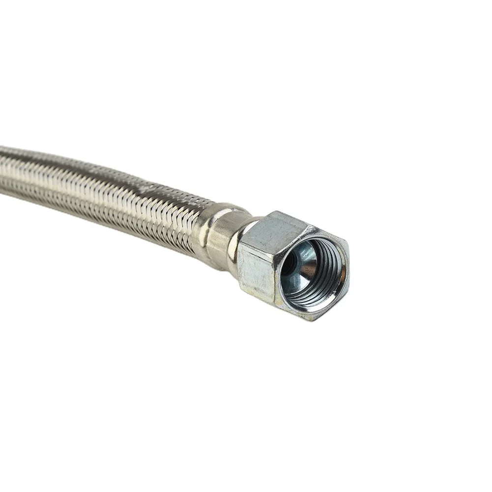 280mm Internal Thread Air Compressor Flexible Hose  Intake Tube Air Pump Check Valve Connecting Pipe Steel Hose
