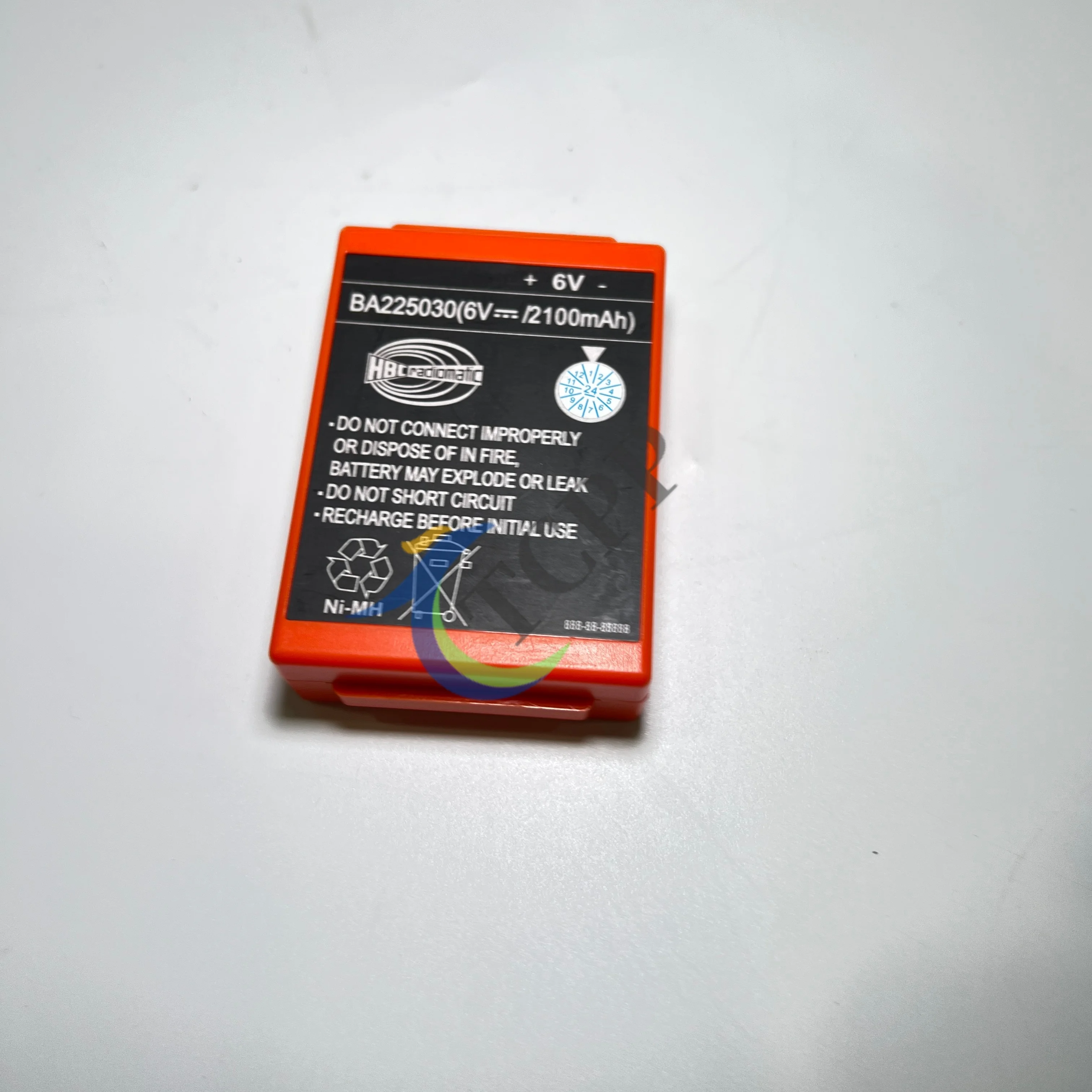 High Quality Concrete Pump Remote Control Battery HBC Radiomatic  6V 2100 MAh  Model BA225030
