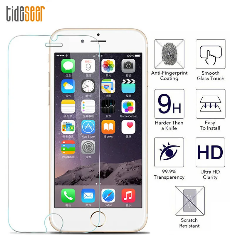 

100pcs 2.5D 9H Screen Protector Tempered Glass For iPhone 6 7 8 SE XR XS Max 11 12 13 14 15 Toughened Glas for IPhone Flim Glass