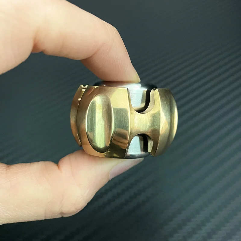 الضوضاء النحاس تململ سبينر EDC ألعاب متململة الكبار الاسترخاء والترفيه العناصر الصغيرة EDC مكتب الإجهاد الإغاثة اللعب أدوات ADHD