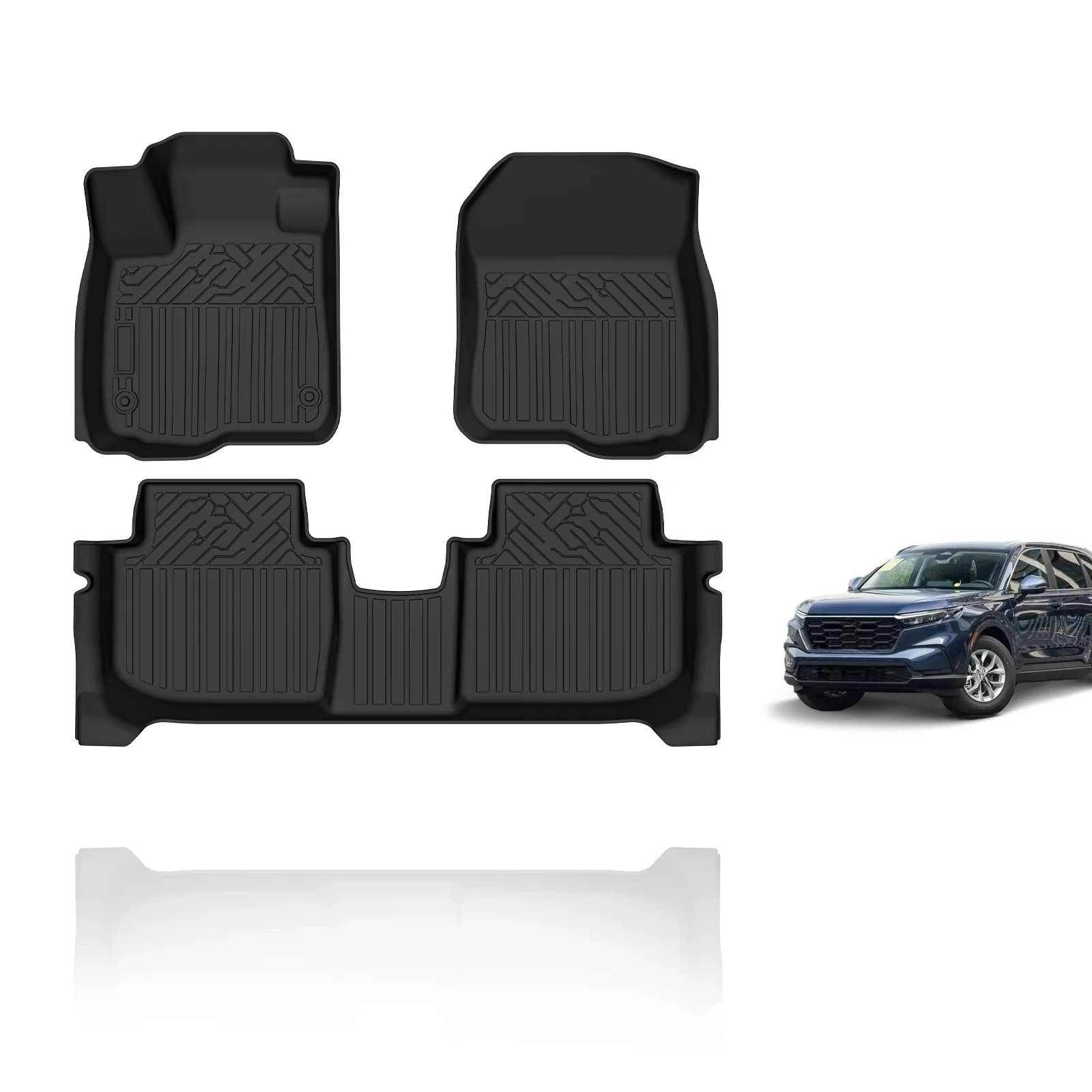 

Factory Sales TPE Car Floor Mat Easy to Clean 3D Tpe Car Floor Mats & Cargo Liner All Weather Protection Use for CRV 2023-2024