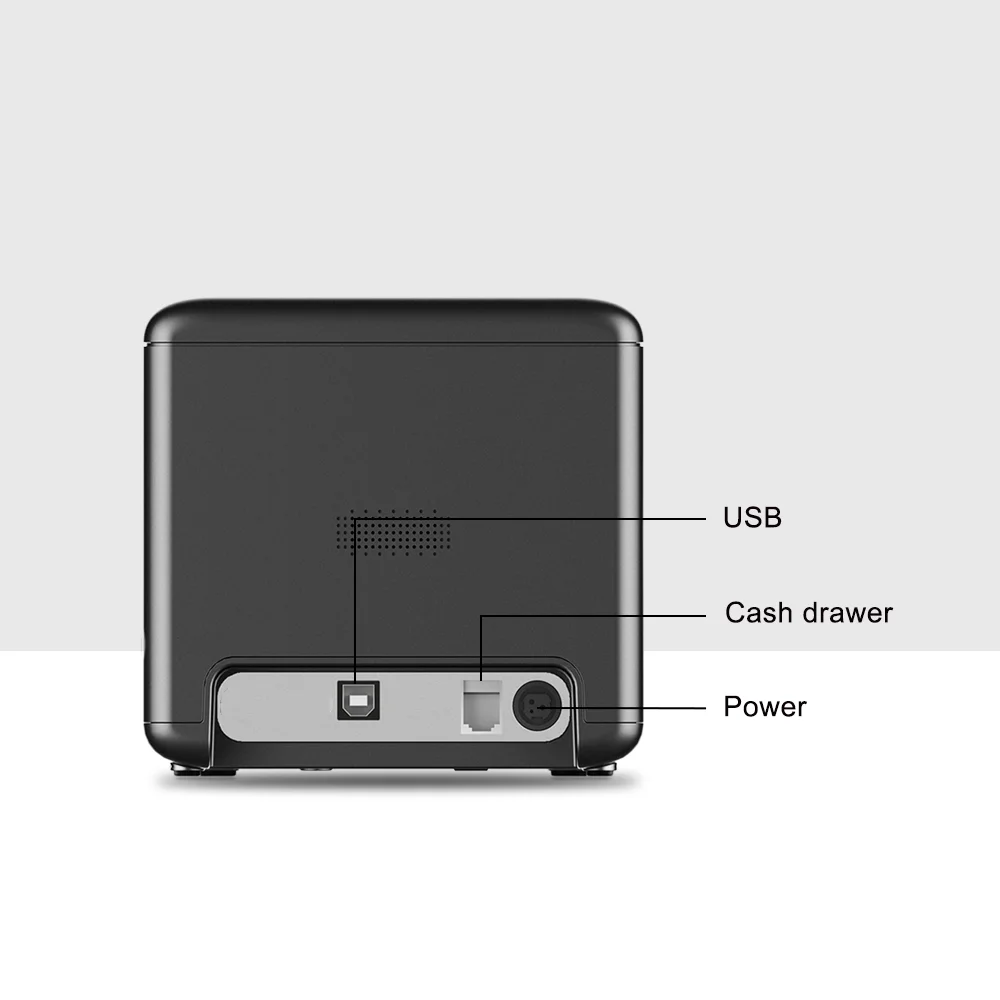 MHT-P80A  imprimante thermique sans fil wifi thermal pos 80mm receipt printer