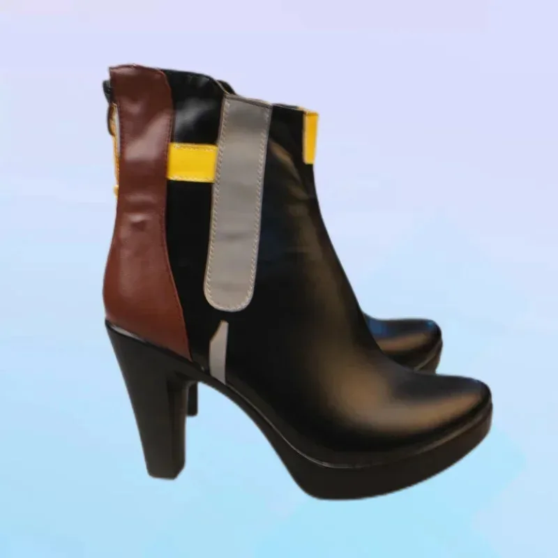 

wiwiwi 123RealCos Game Honkai Star Rail Cosplay Shoes Trailblazer Female Cos High Heel Boots Role Play Costumes Pro