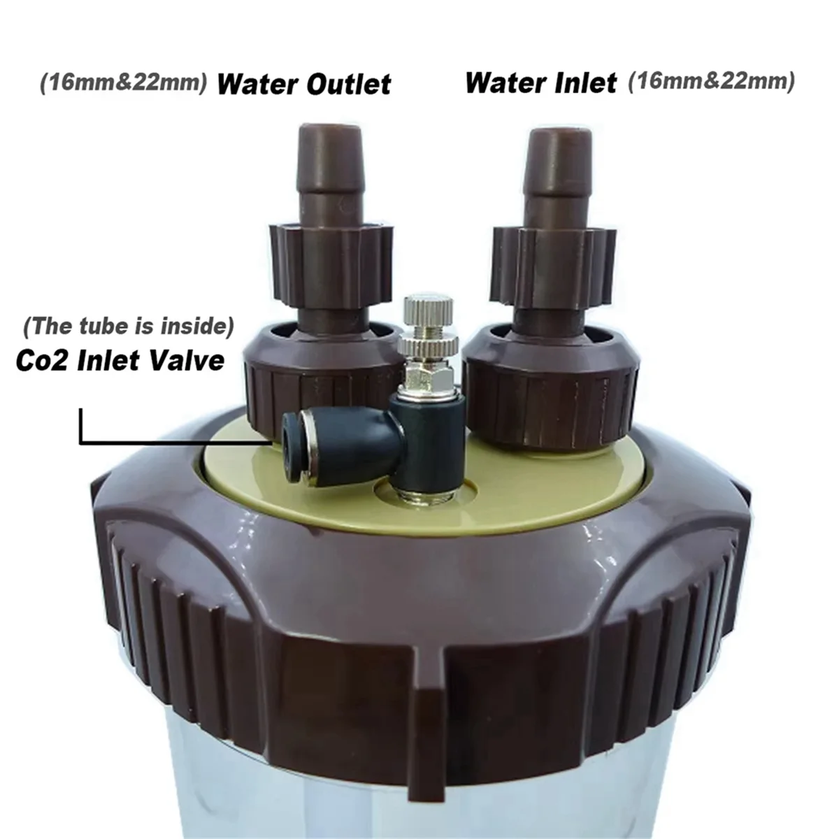 

Y31A Прозрачный распылитель CO2, внешний турбо-супердиффузор, распылитель для аквариума, аквариум, водный растение, аквариум, пейзаж, водный