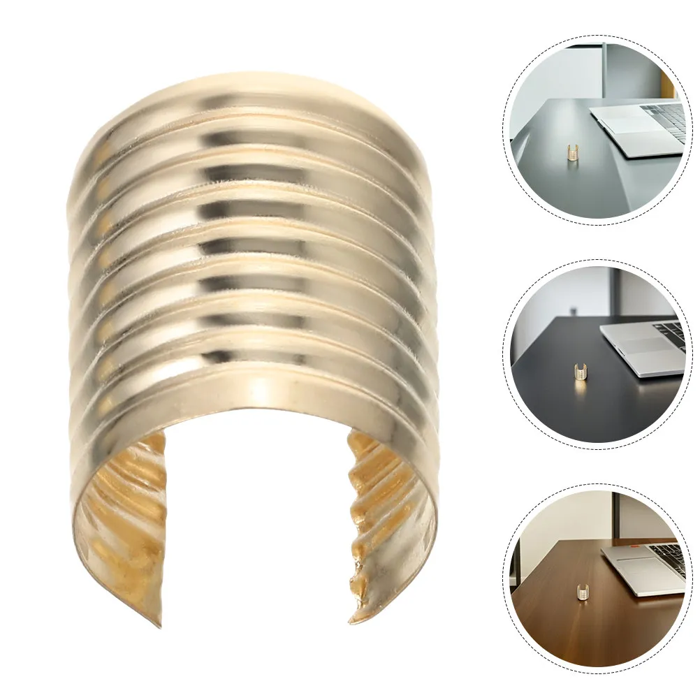 

240Pcs Metal Rope Fasteners Adjustable Cord Clamps Tassel Clips for Bags Pen Holders Jewelry Making DIY Craft Cord End Fastener