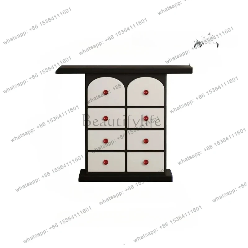 

FG26Contrasting color eight-bucket cabinet, living room, entrance, desk and case entry, cartoon storage, homestay corridor stora