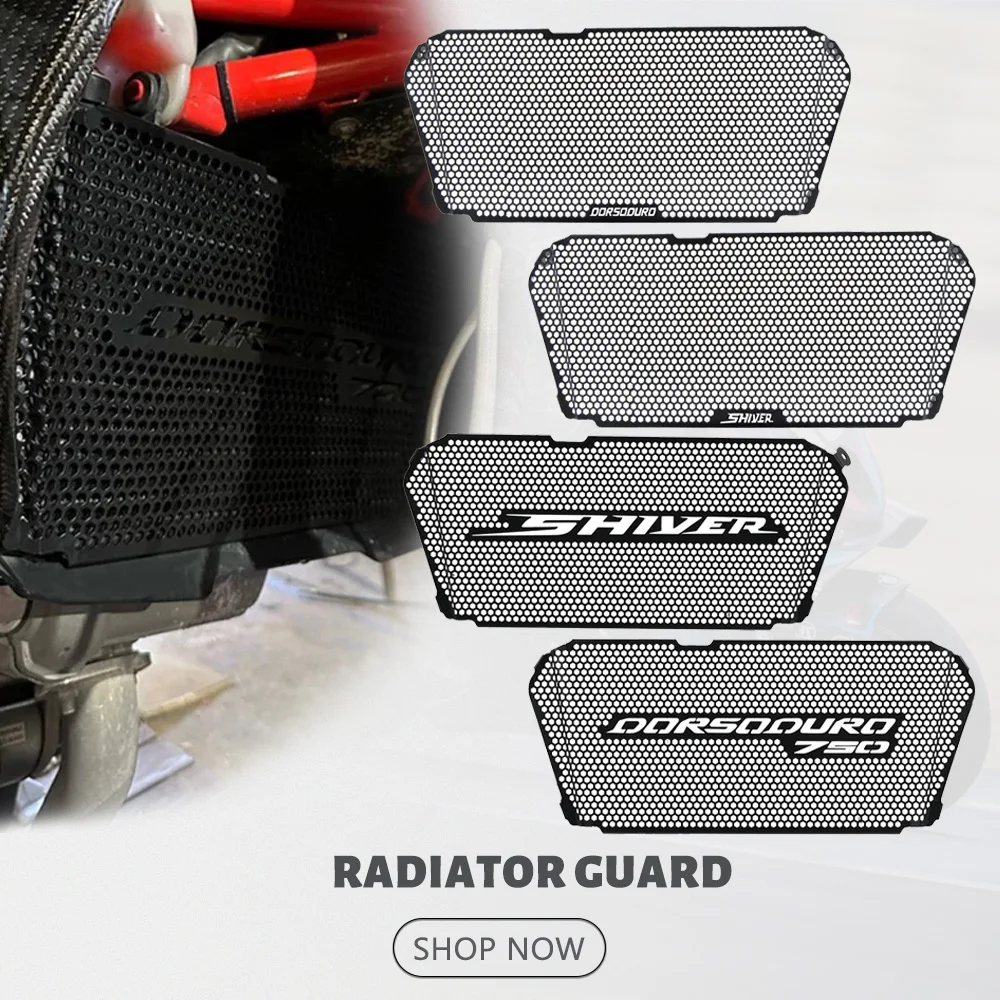 

Motorcycle Radiator Grille Guard Protector Cover For Aprilia Shiver SL 750 SL750 Dorsoduro 750 Shiver 900 2008-2017 2018-2023