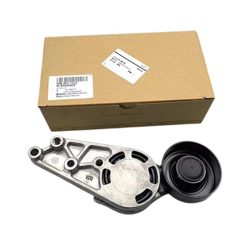 1pcs 06B903133 06B903133A 06B903133E Accessory Belt Tensioner Belt Tensioner Pulley 1.8L 2.0L For Audi A4 B7 A6 C6