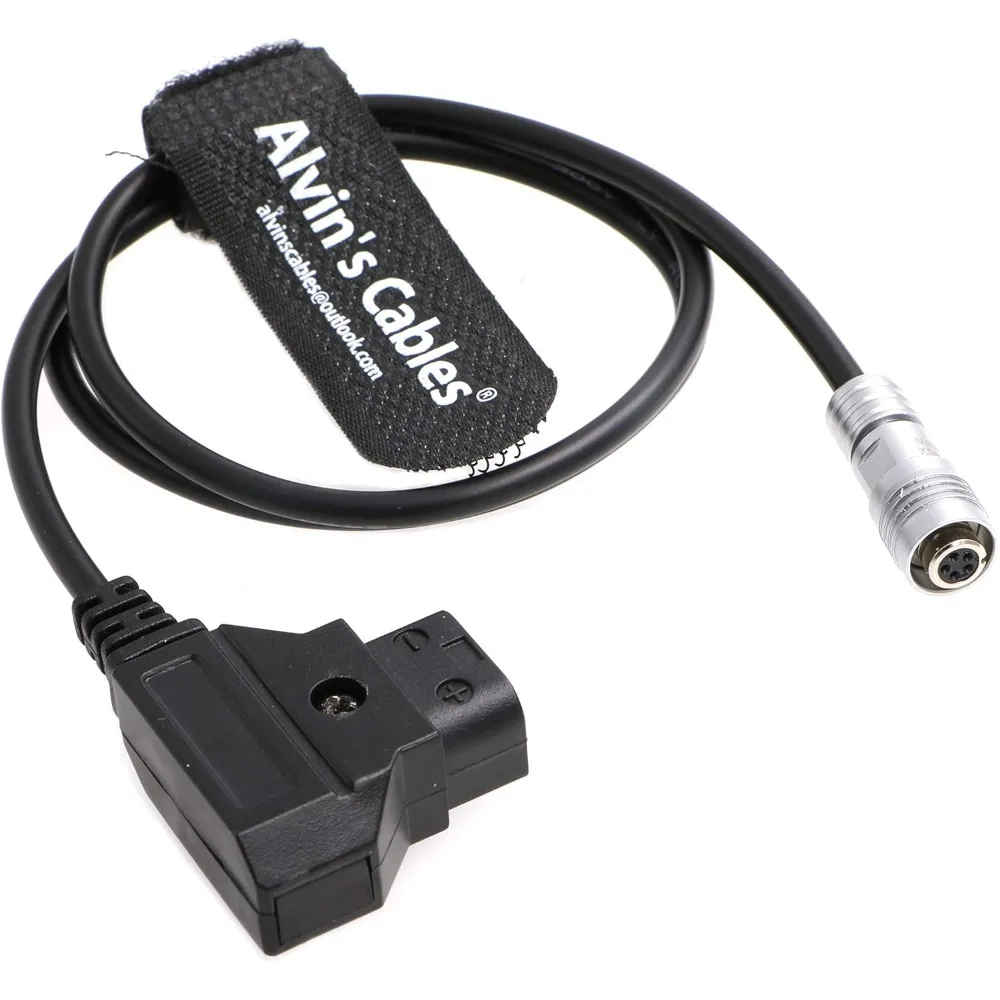 Alvin’s Cables 5 Pin Power Cable for PORTKEYS LH5P LH5H Monitor 5Pin Aviation Female to Anton Bauer P Tap D Tap 23.6in/60cm