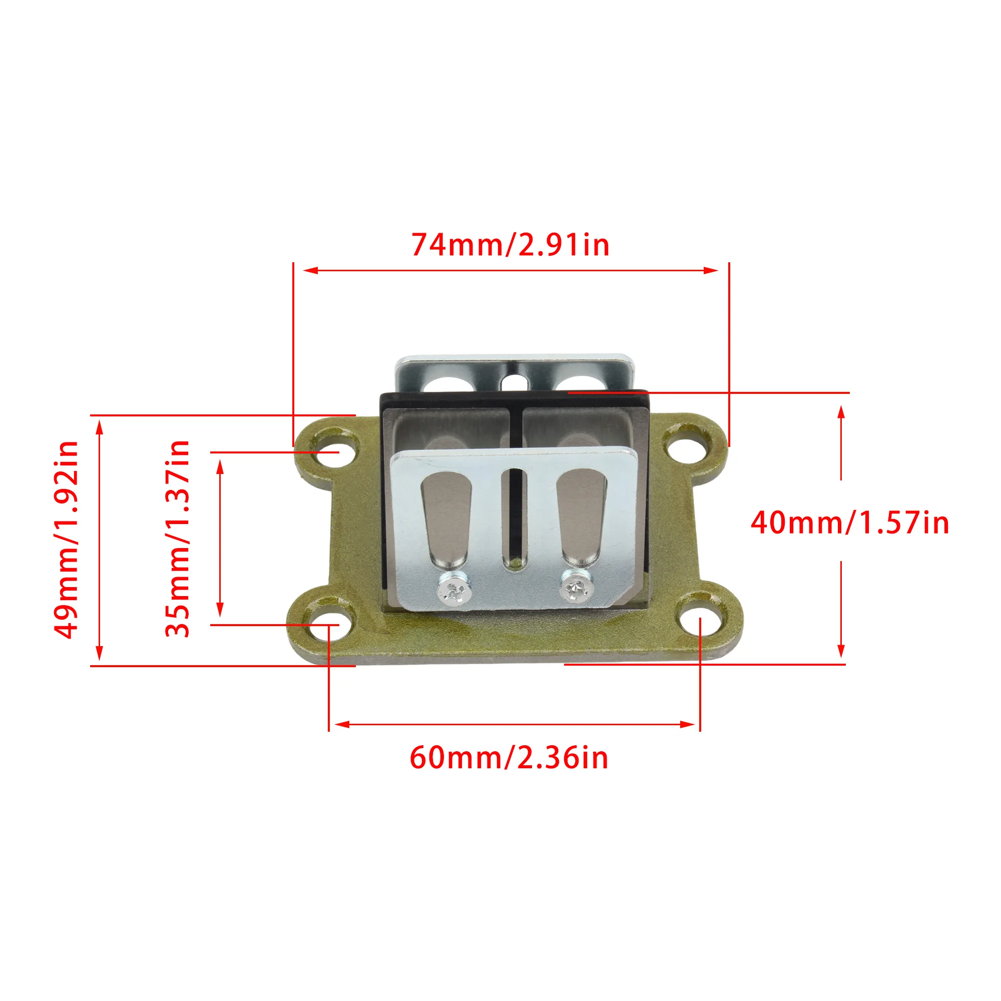 Motorcycle Reed Valve Engine Intake For KTM 50SX 2002 2008 50SX Pro LC 65SX Pro Two Stroke Dirt Bike Replacement Parts