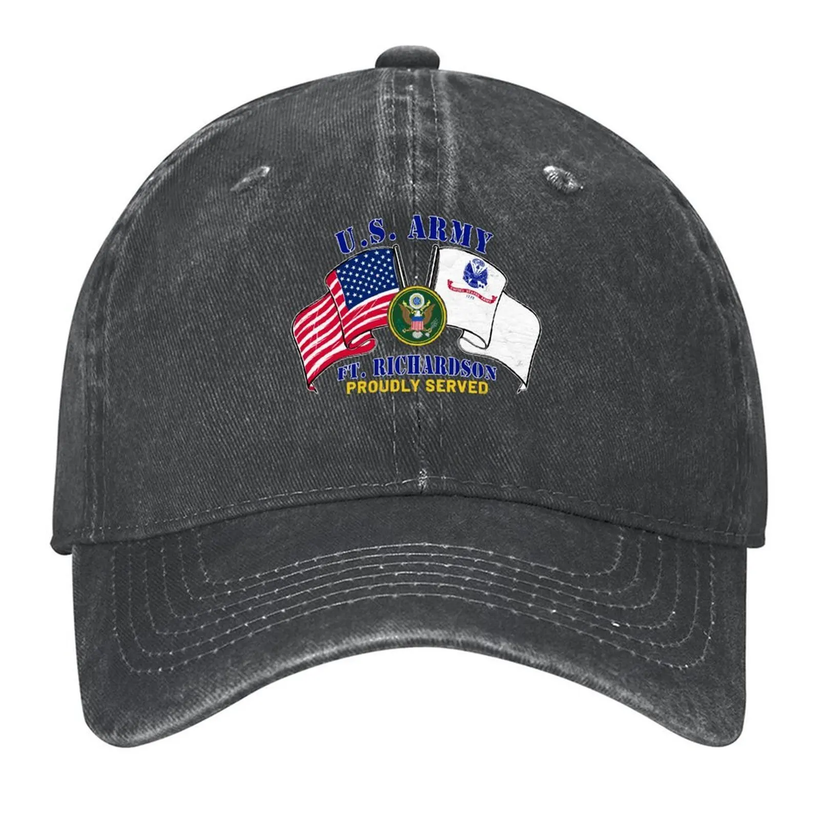 

Fort Richardson Alaska AK Baseball Cap Hat Man For The Sun black luxury woman cap party Hat Men's Caps Women's