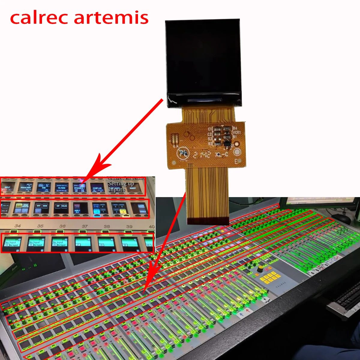 

Original NEW Display Lcd Screen For mixing console calrec artemis