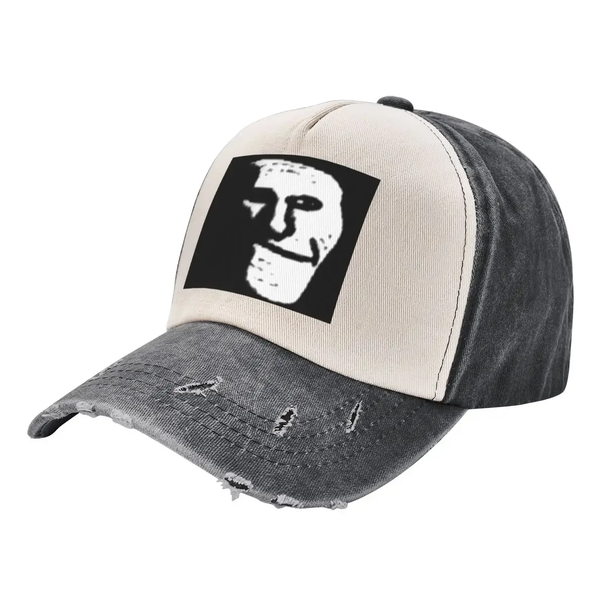 

Depressed Sad Troll face MEME Baseball Cap Luxury Cap black Golf Cap Hats For Men Women's
