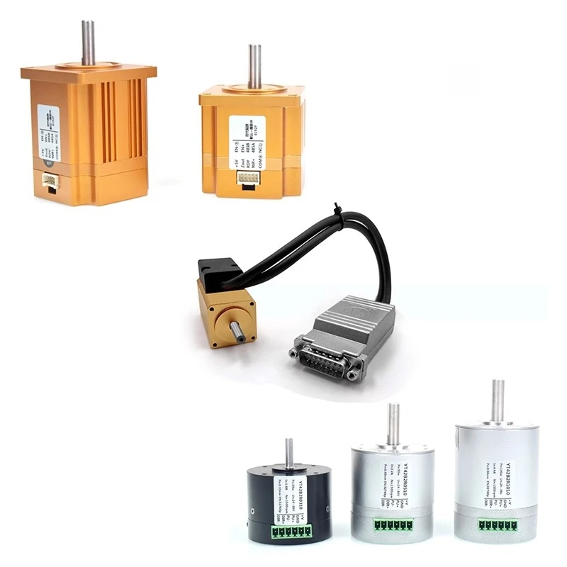 

DC Micro NEMA23 BLDC Серводвигатель 50–200 Вт с CANBus или RS485 + импульсным или CAN ОТКРЫТЫМ Драйвером 42AIM15 /57AIM15 57AIM30 1500/2500 об/мин