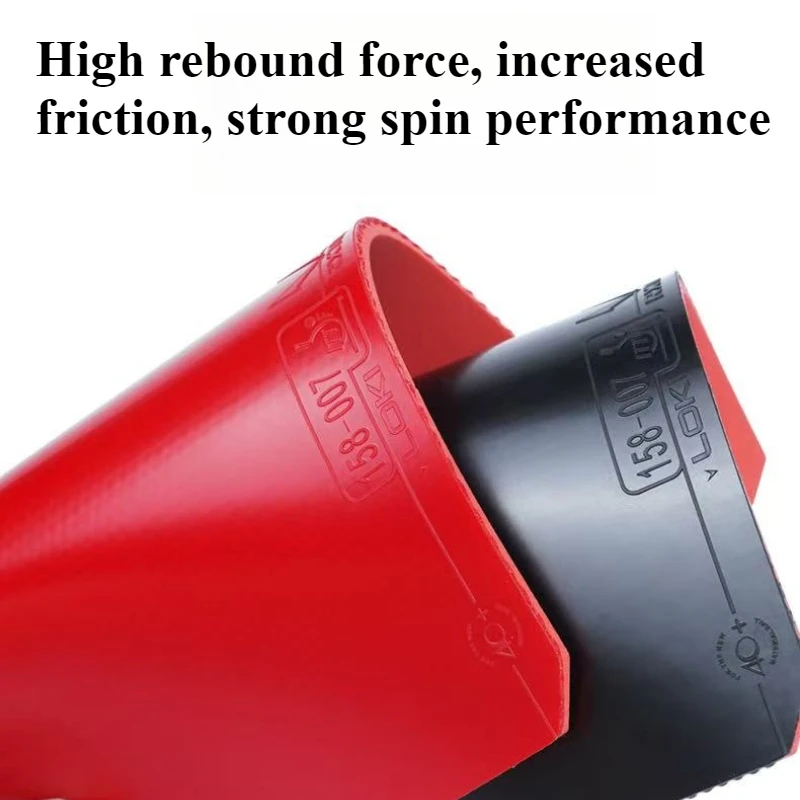 LOKI RXTON 5 TOP Non-Sticky Table Tennis Rubber Sheet Hard 41° With High-Porosity Tensile Sponge Arc Fast Attack ITTF APPROVED